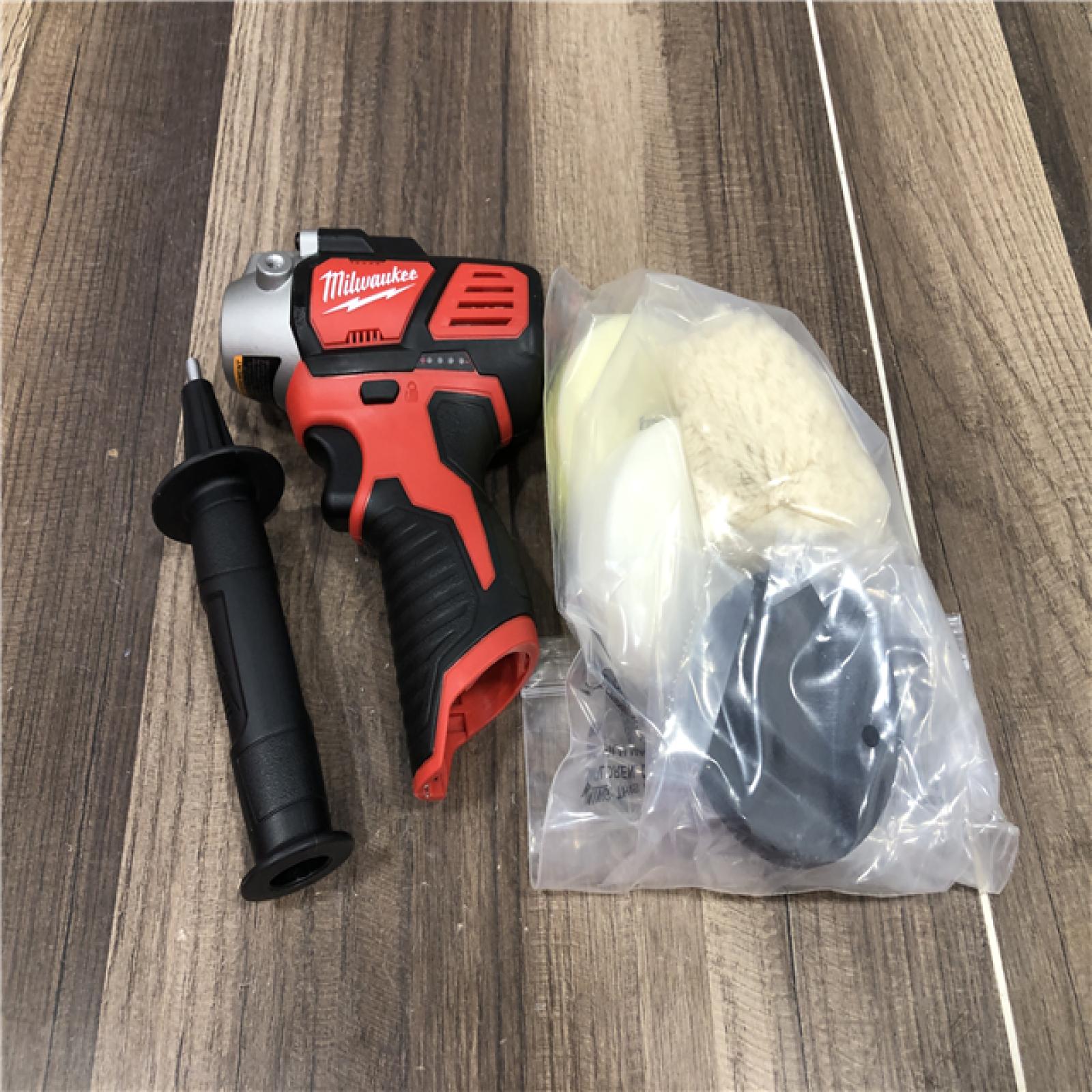 AS-IS Milwaukee 2438-20 M12 12V Variable Speed Cordless Polisher/Sander (Tool Only)