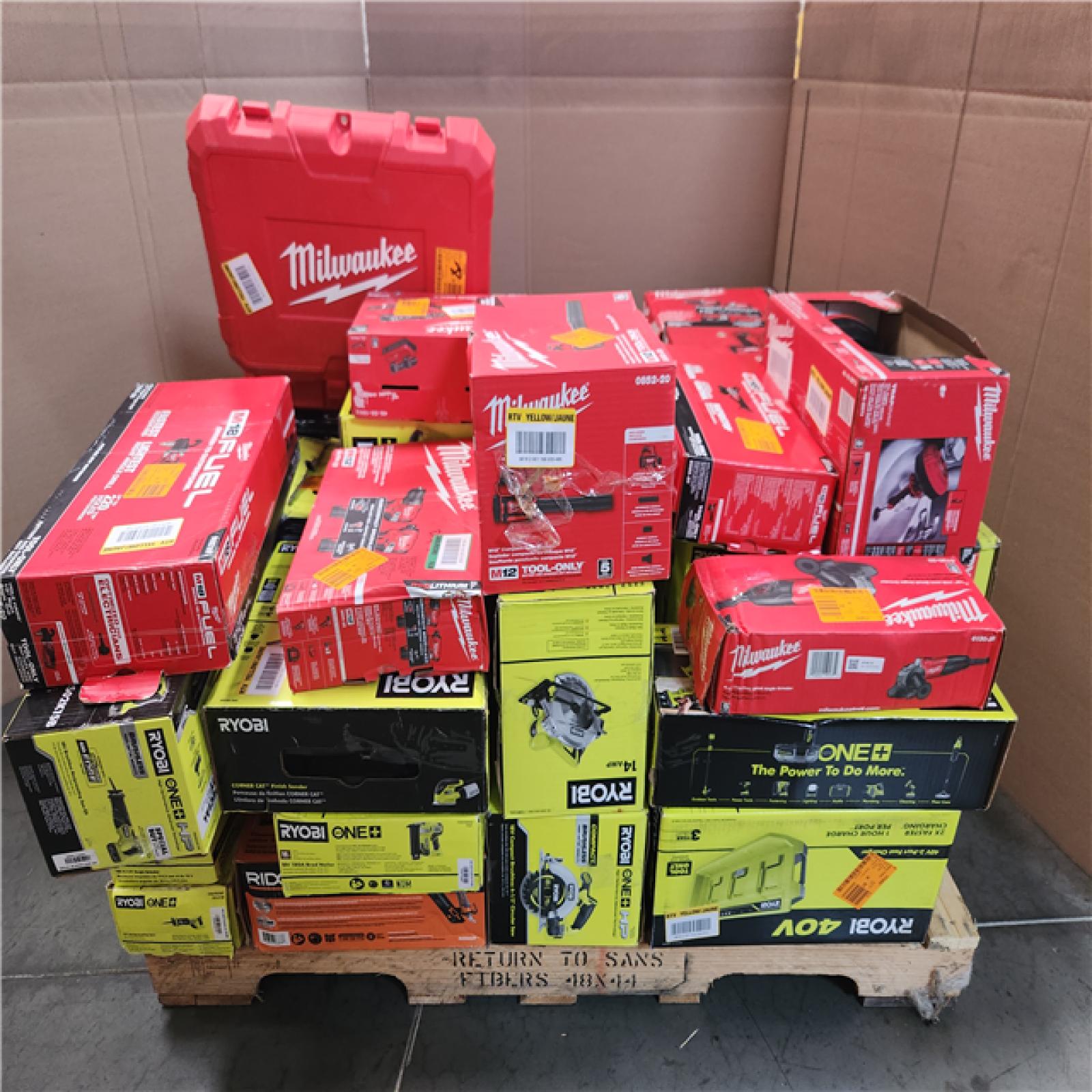 CALIFORNIA AS-IS TOOL PALLET