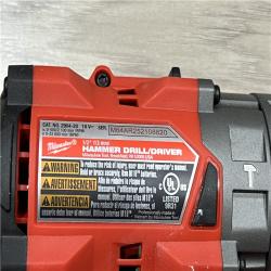 AS-IS Milwaukee FUEL 18V Lithium-Ion Brushless Cordless Hammer Drill and Impact Driver Combo Kit