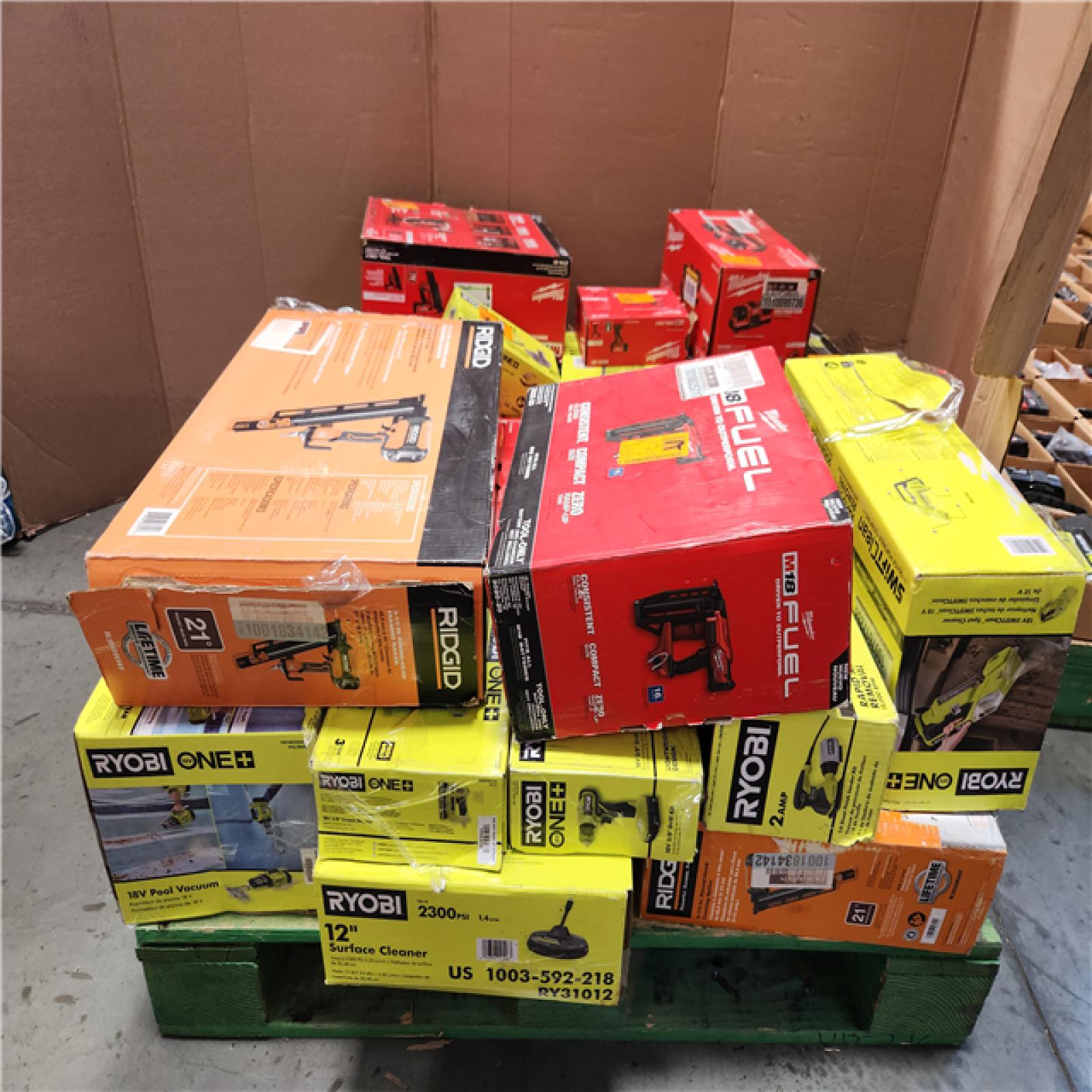 CALIFORNIA AS-IS TOOL PALLET