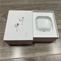 AS-IS Apple AirPods Pro (2nd Generation) with the USB-C MagSafe Charging Case