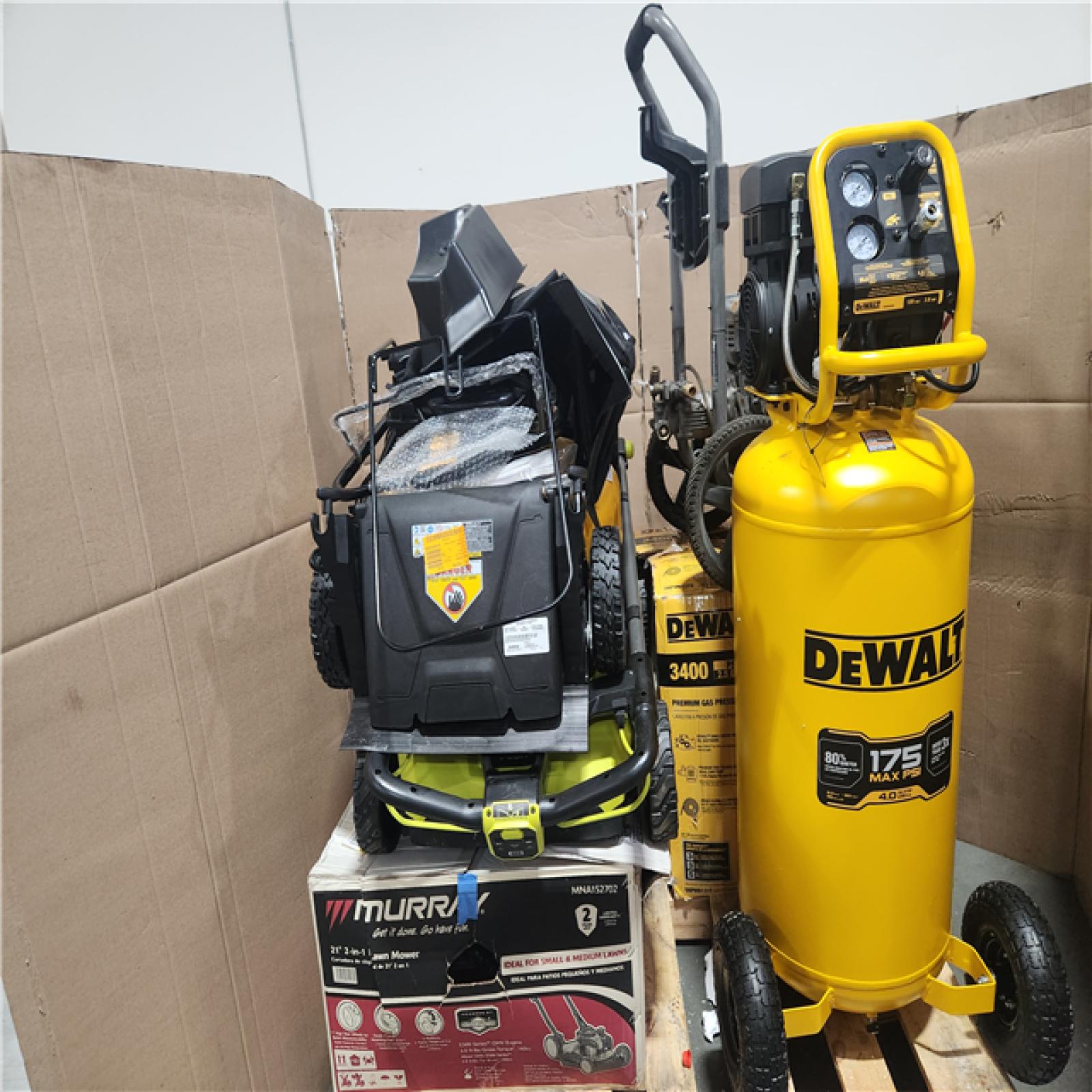 CALIFORNIA AS-IS OUTDOOR POWER EQUIPMENT