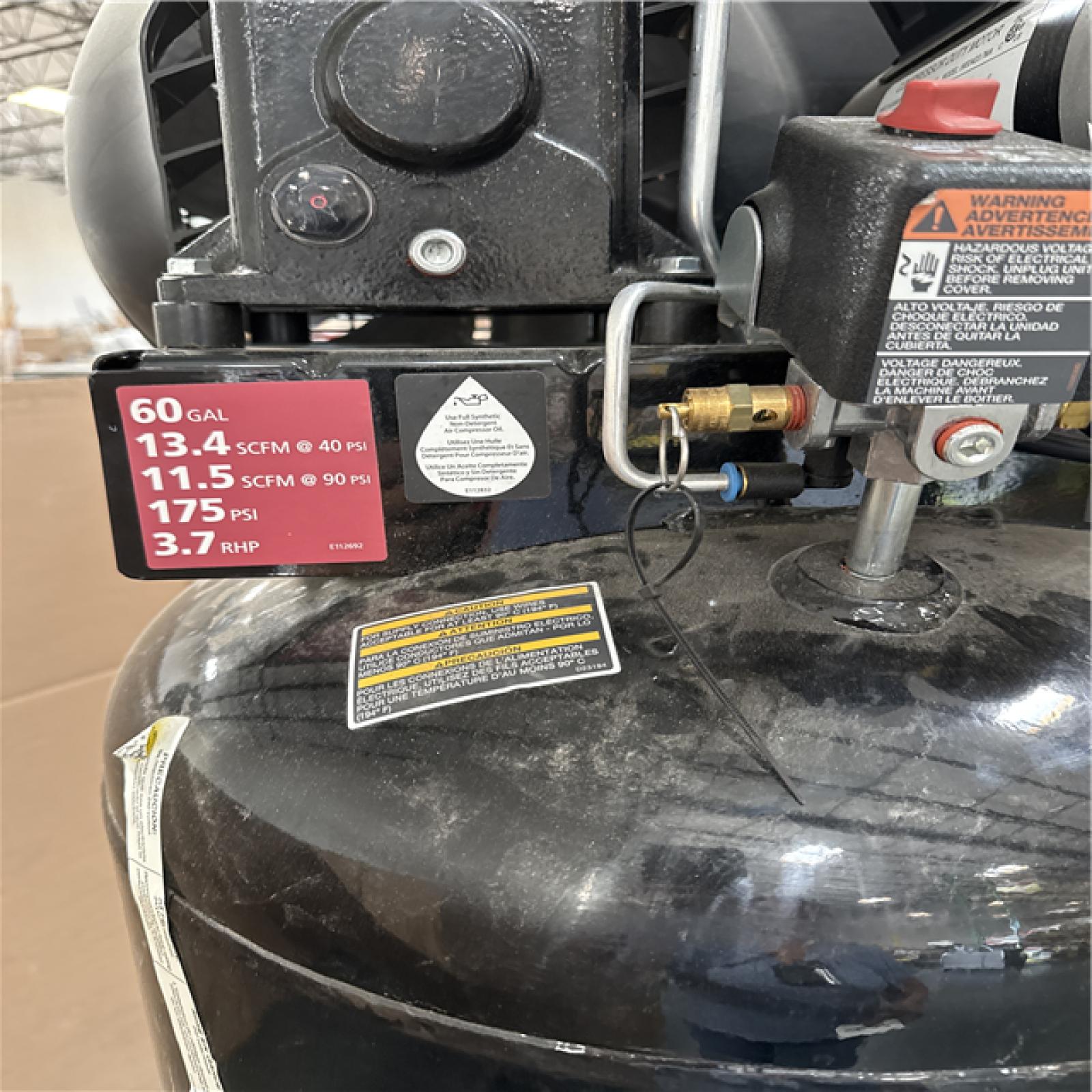 California AS-IS Husky 60 Gal Air Compressor