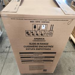 Phoenix Location NEW Whirlpool 4.8 cu. ft. 4 Burner Element Single Oven Electric Range with Frozen Bake Technology in Stainless Steel (SEALED)