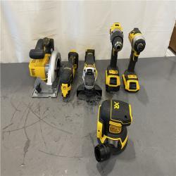 AS-IS - DEWALT 20-Volt MAX ToughSystem Lithium-Ion 6-Tool Cordless Combo Kit