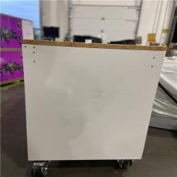 DALLAS LOCATION - Husky Tool Storage 72 in. W Standard Duty Gloss White Mobile Workbench Tool Chest