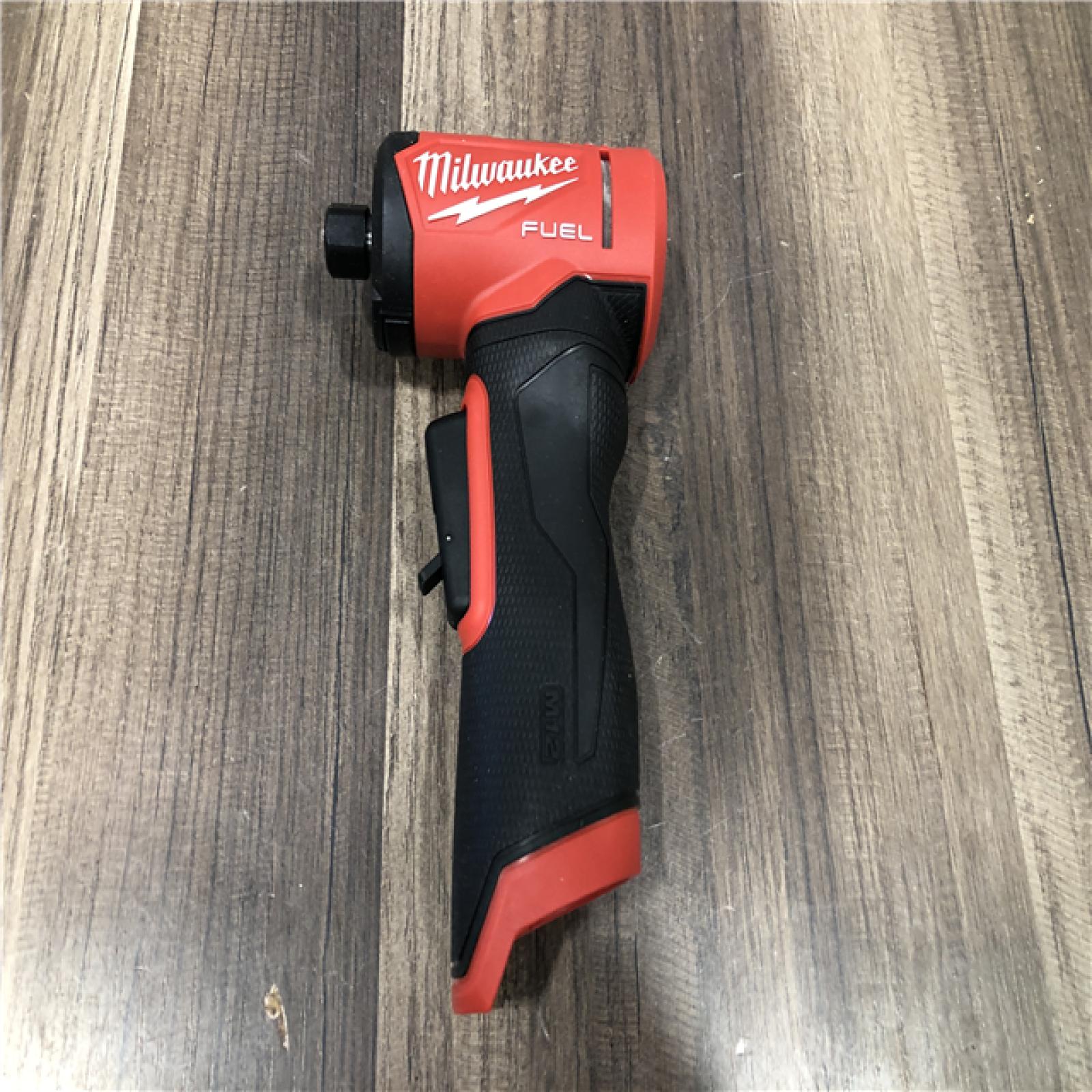 AS-IS Milwaukee FUEL 12V Lithium-Ion Brushless Cordless 1/4 in. Right Angle Die Grinder (Tool-Only)