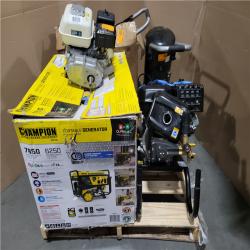 CALIFORNIA AS-IS OUTDOOR POWER EQUIPMENT