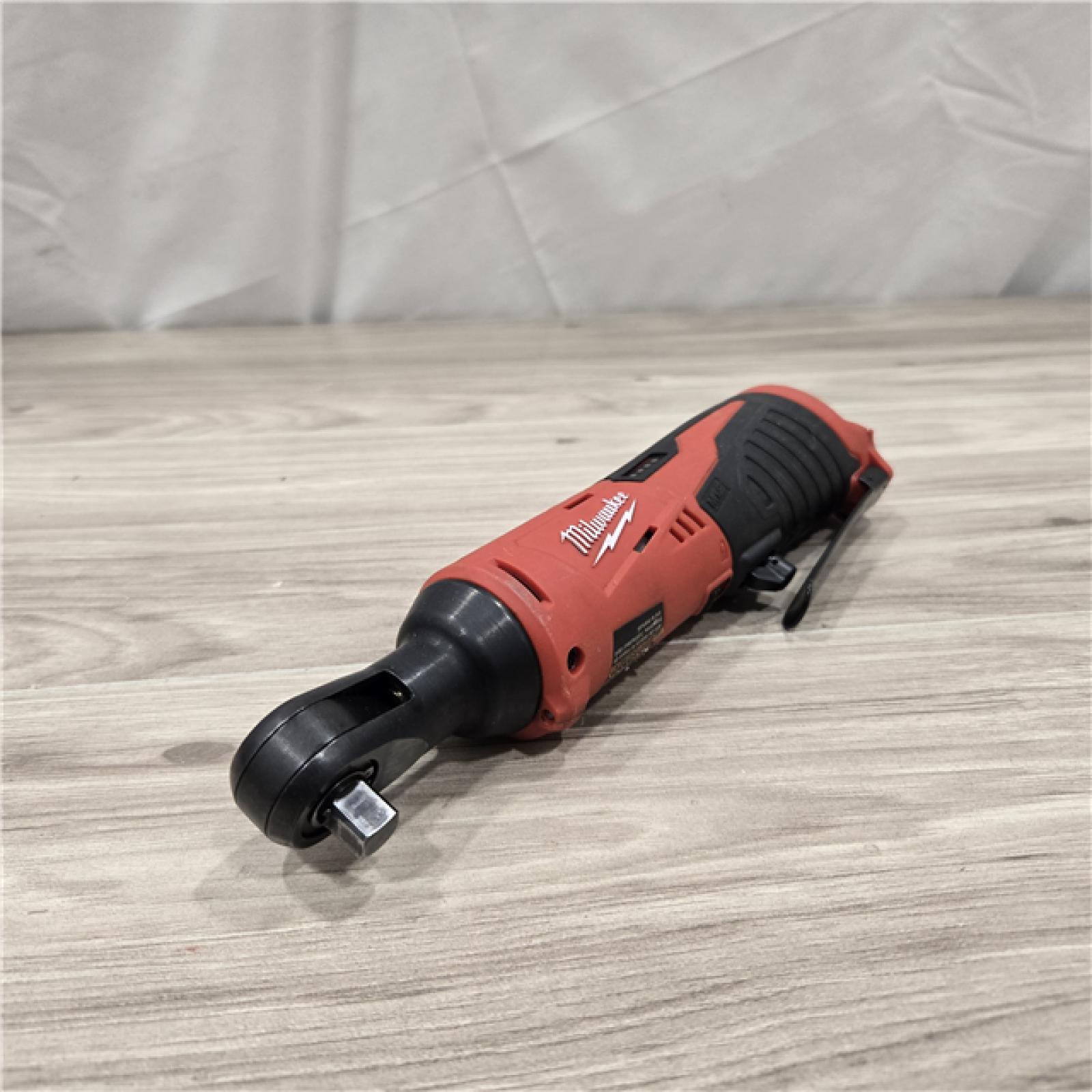 AS-IS MILWAUKEE 2457-20 .38 in. M12 Cordless Ratchet (Tool-Only)