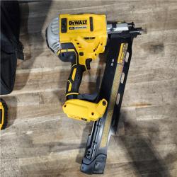 HOUSTON LOCATION - AS-IS DeWalt 20V MAX Collated Cordless Framing Nailer Tool Kit