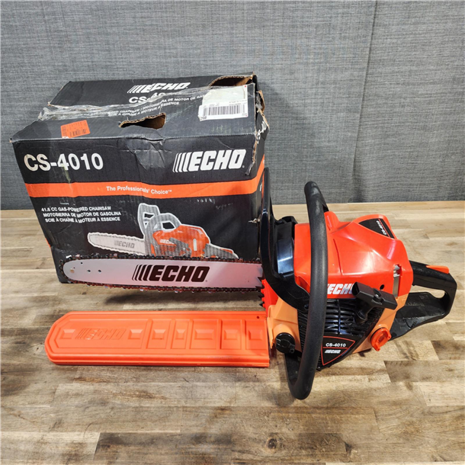HOUSTON LOCATION - AS-IS Echo CS-4010-18 41.6CC 18 Inch Chainsaw with Bar and Chain
