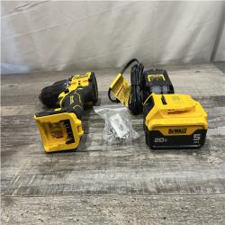 AS-IS DEWALT ATOMIC 20V Lithium-Ion Cordless 1/2 in. Hammer Drill Kit