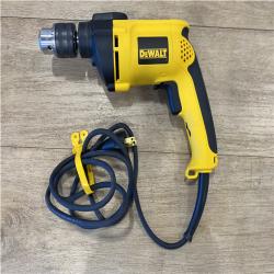 AS-IS DEWALT 7.8 Amp Corded 1/2 in. Variable Speed Reversible Hammer Drill