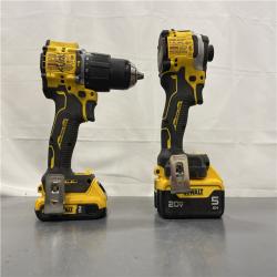 AS-IS - DEWALT ATOMIC 20-Volt Lithium-Ion Cordless 2-Tool Combo