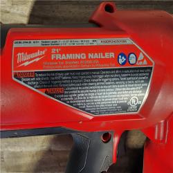 HOUSTON LOCATION - AS-IS Milwaukee 2744-20 M18 FUEL 3-1/2 in. 18V 21-Degree Lithium-Ion Brushless Cordless Framing Nailer (Tool-Only)