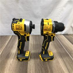 AS-IS DEWALT ATOMIC 20-Volt MAX Lithium-Ion Cordless Combo Kit
