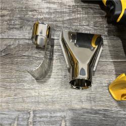 AS-IS DEWALT 20V MAX Cordless Compact Heat Gun with Flat and Hook Nozzle Attachments