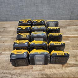 HOUSTON LOCATION - AS-IS DEWALT BATTERY PACK QTY - 15