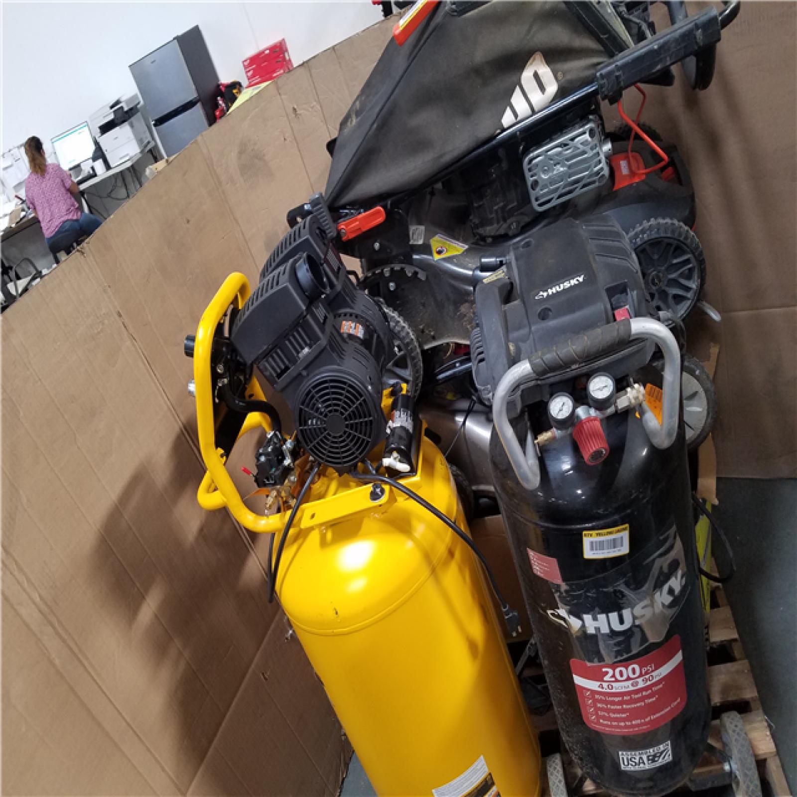 CALIFORNIA AS-IS OUTDOOR POWER EQUIPMENT
