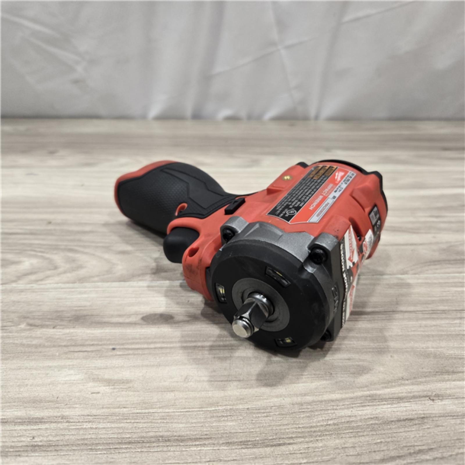 AS-IS Milwaukee M12 FUEL M12 3/8 in. Cordless High Torque Impact Wrench (Tool-Only)