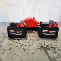 AS-IS- Milwaukee 18-Volt Lithium-Ion XC Starter Kit with Two 5.0Ah Batteries and Charger