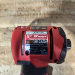 Houston Location AS-IS Milwaukee FUEL 12V Lithium-Ion Brushless Cordless 1/4 in. Right Angle Die Grinder (Tool-Only)