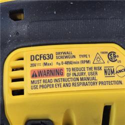 AS-IS DEWALT XR 20V MAX Cordless Screw Gun (Tool Only)