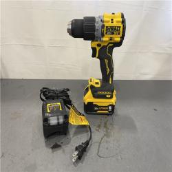 AS-IS - DeWalt 20V Lithium-Ion Compact Cordless 1/2 in. Hammer Drill Kit