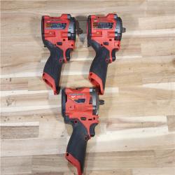 HOUSTON LOCATION - AS-IS MILWAUKEE 3 TOOL COMBO