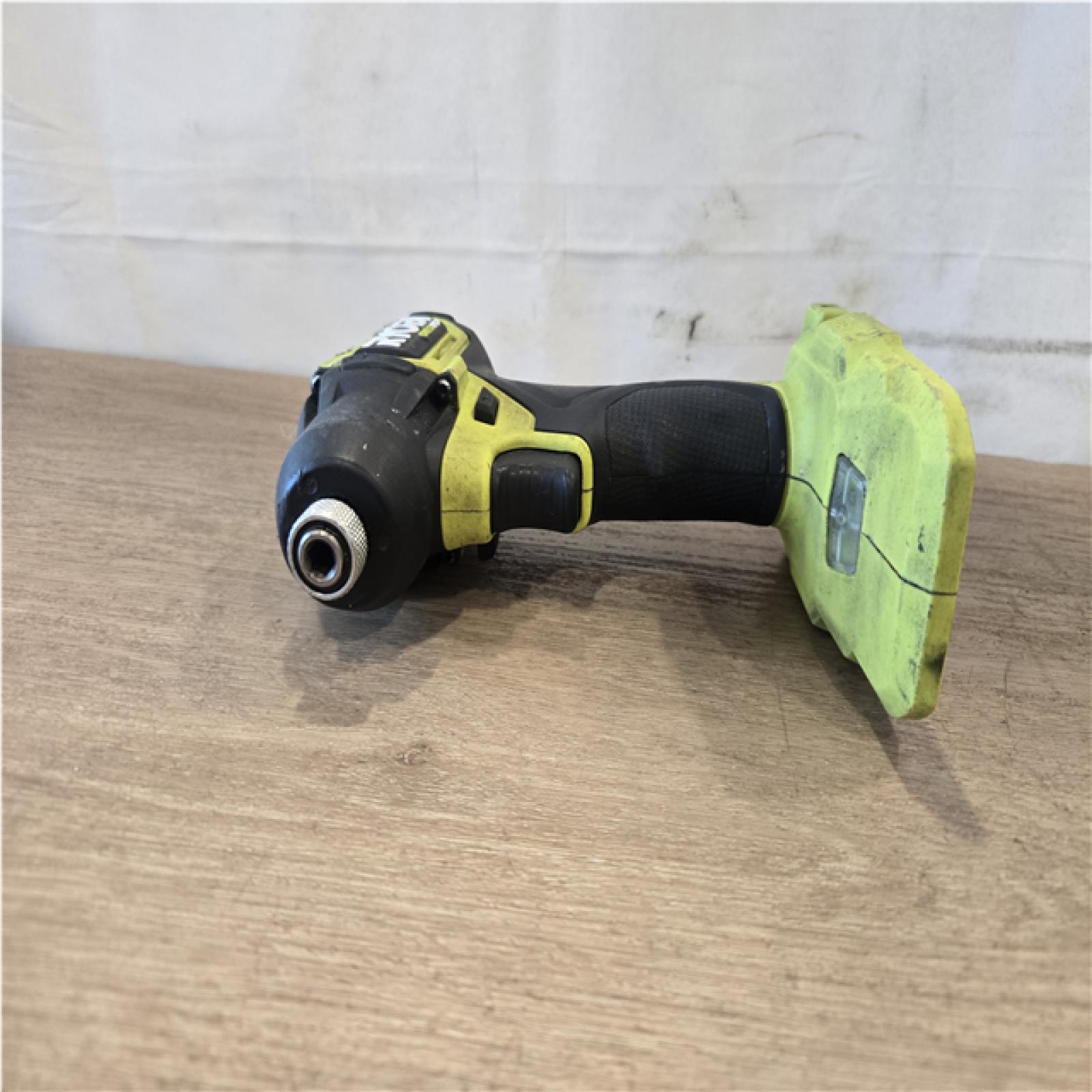 AS-IS ONE+ HP 18V Brushless Cordless Compact 1/2 in. Drill and Impact Driver Kit with (2) 1.5 Ah Batteries  Charger  and Bag