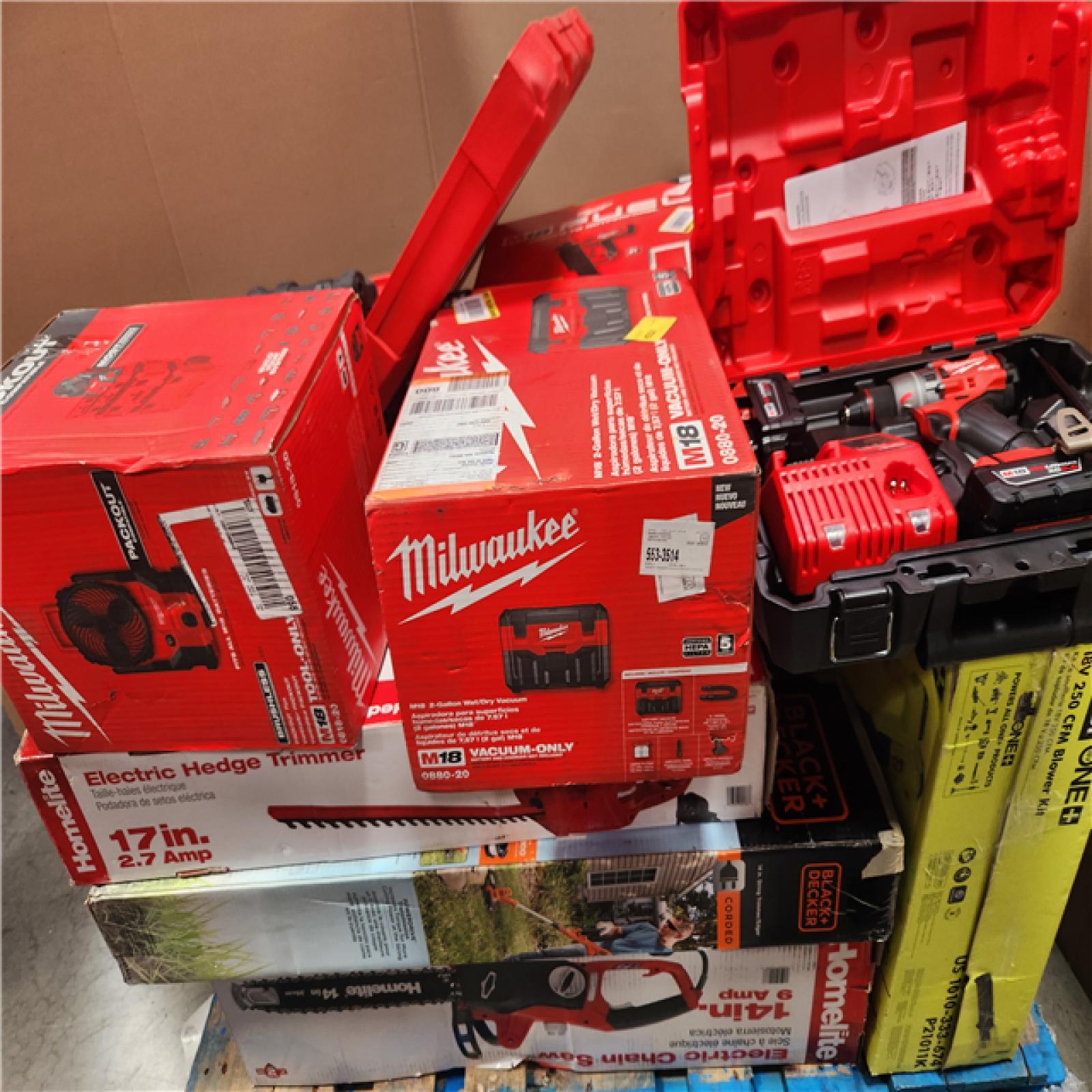 CALIFORNIA AS-IS TOOL PALLET
