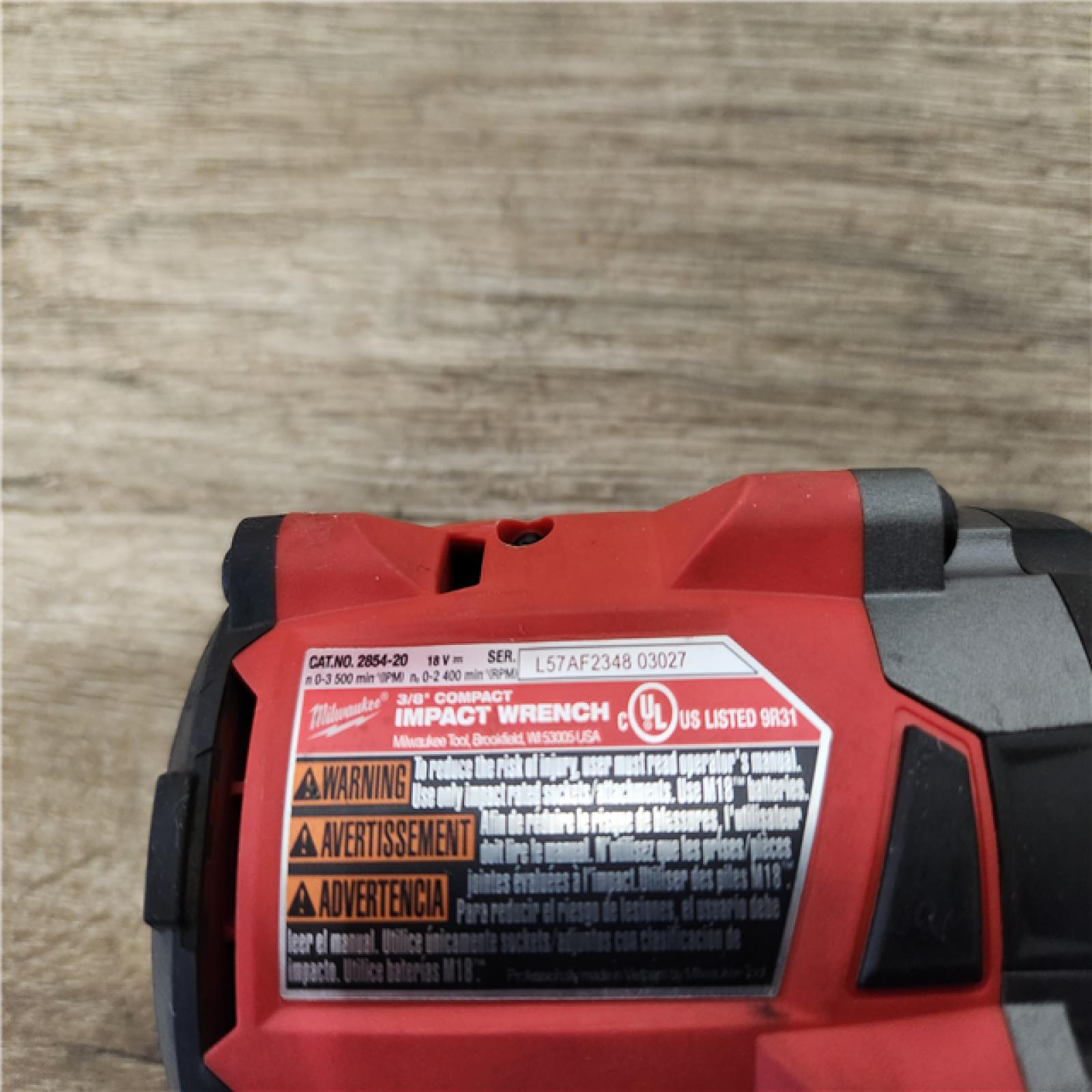 Phoenix Location NEW Milwaukee M18 FUEL GEN-3 18V Lithium-Ion Brushless Cordless 3/8 in. Compact Impact Wrench with Friction Ring (Tool-Only)