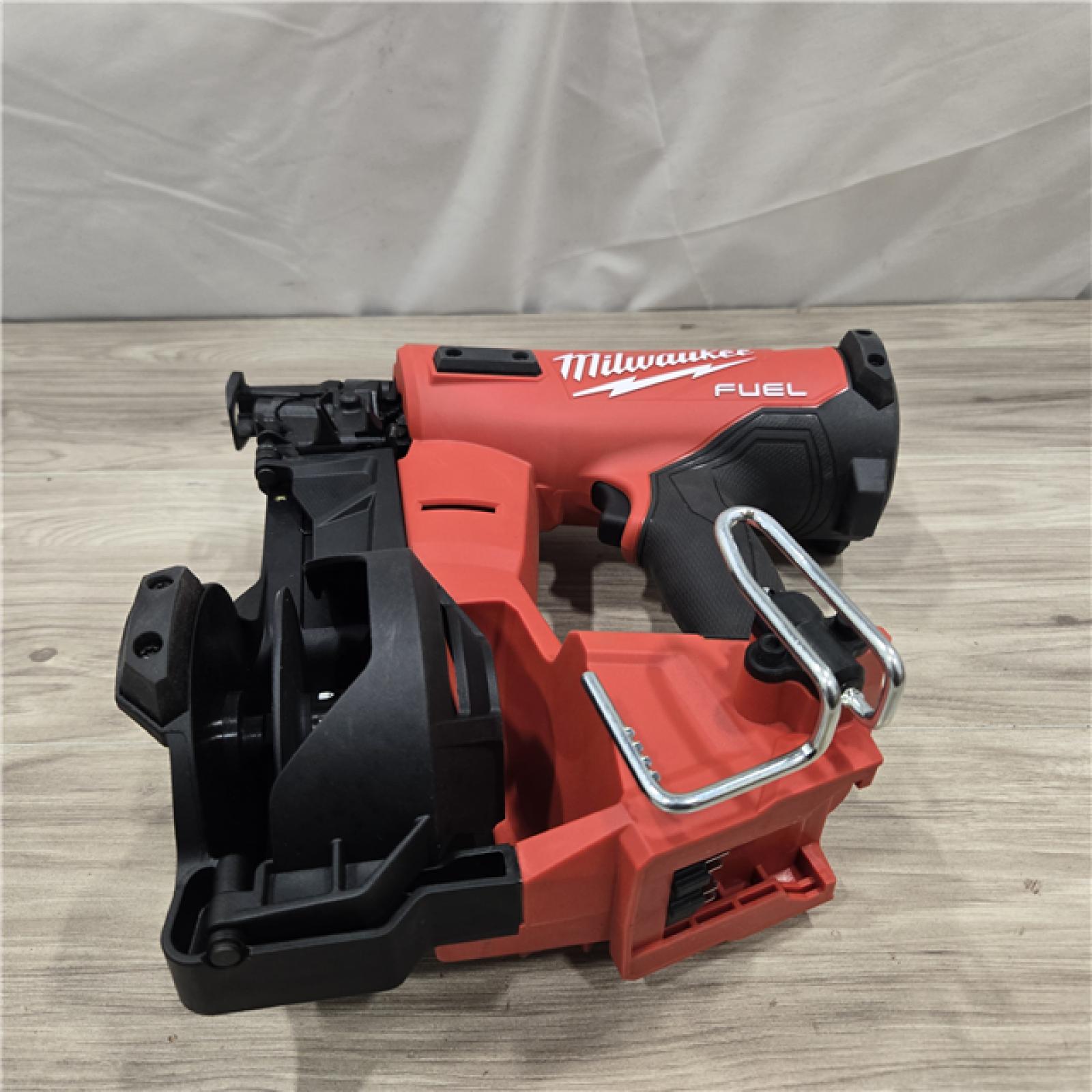AS-IS Milwaukee M18 FUEL 18V Cordless Coil Roofing Nailer (Tool Only)
