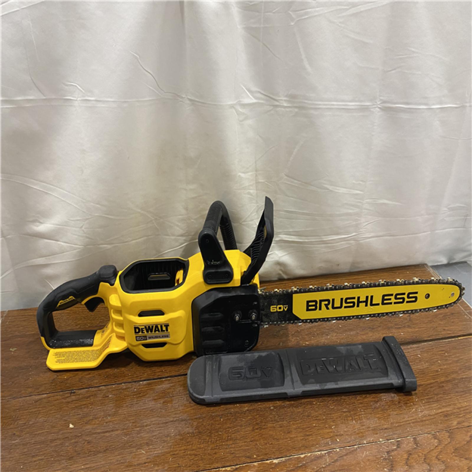 AS-IS DEWALT DCCS672B FLEXVOLT 60V MAX Brushless Cordless 18 Chainsaw (Tool Only)