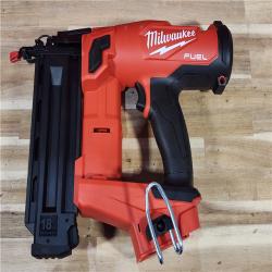HOUSTON LOCATION - AS-IS Milwaukee  FUEL 18-Volt Lithium-Ion Brushless Cordless Gen II 18-Gauge Brad Nailer (Tool-Only)