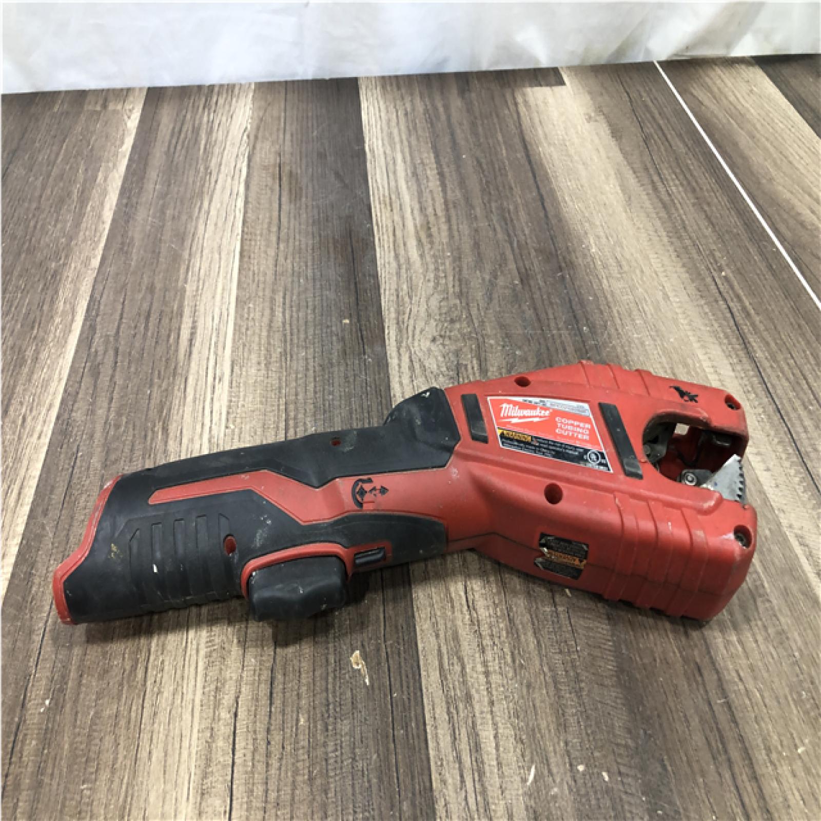 AS-IS Milwaukee 12V Lithium-Ion Cordless Copper Tubing Cutter (Tool-Only)
