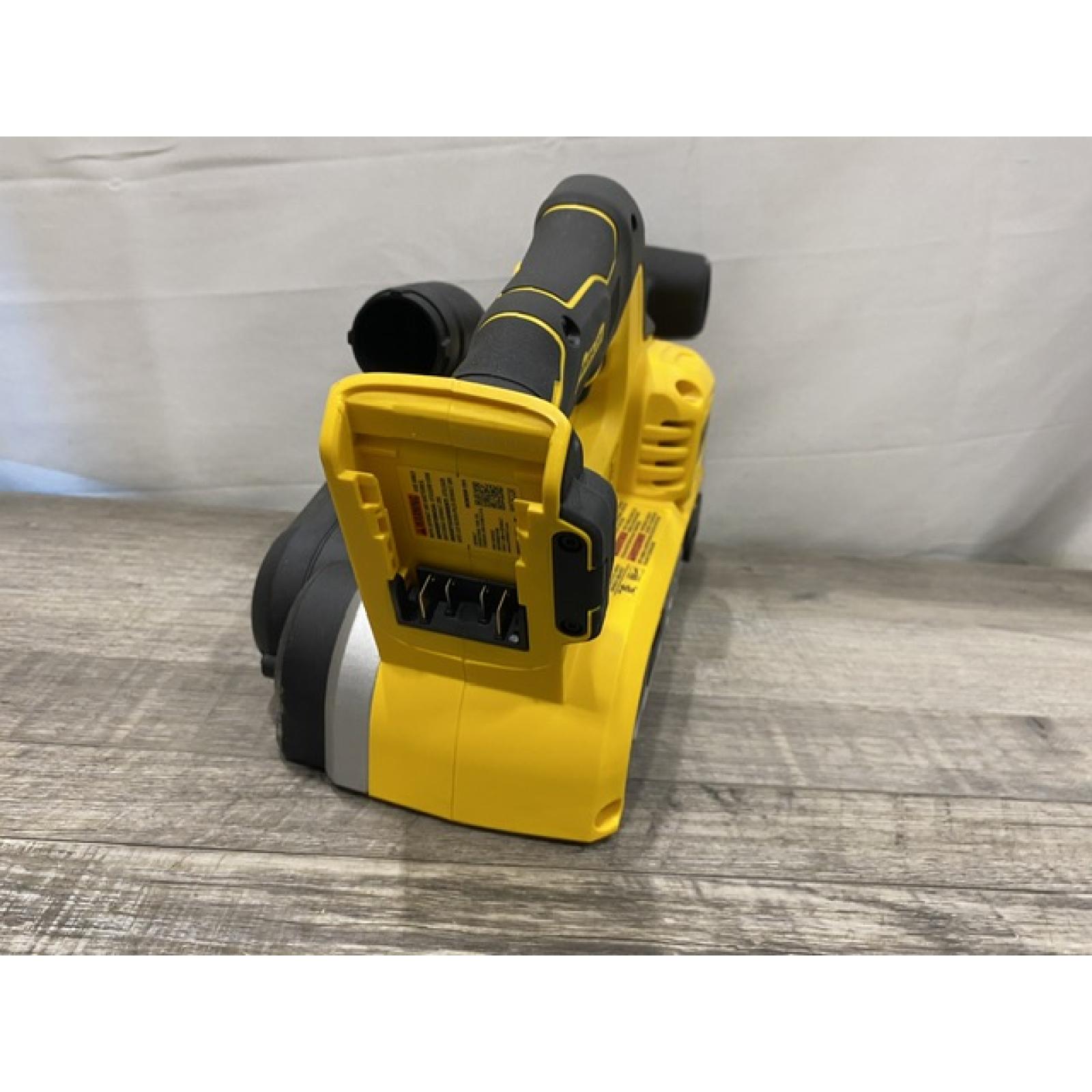 AS-IS DEWALT 20V MAX* XR Brushless Cordless Belt Sander (Tool-Only)