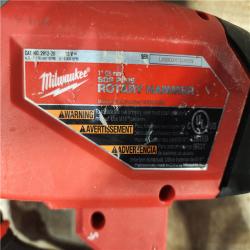 HOUSTON LOCATION - AS-IS Milwaukee  FUEL 18V Lithium-Ion Brushless Cordless 1 in. SDS-Plus Rotary Hammer (Tool-Only)