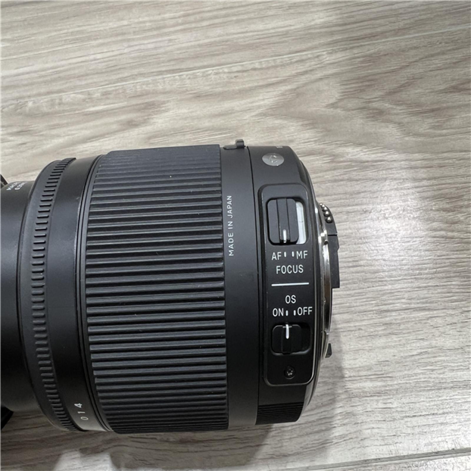 AS-IS Sigma 18-300mm F3.5-6.3 Contemporary DC Macro OS HSM Lens for Canon