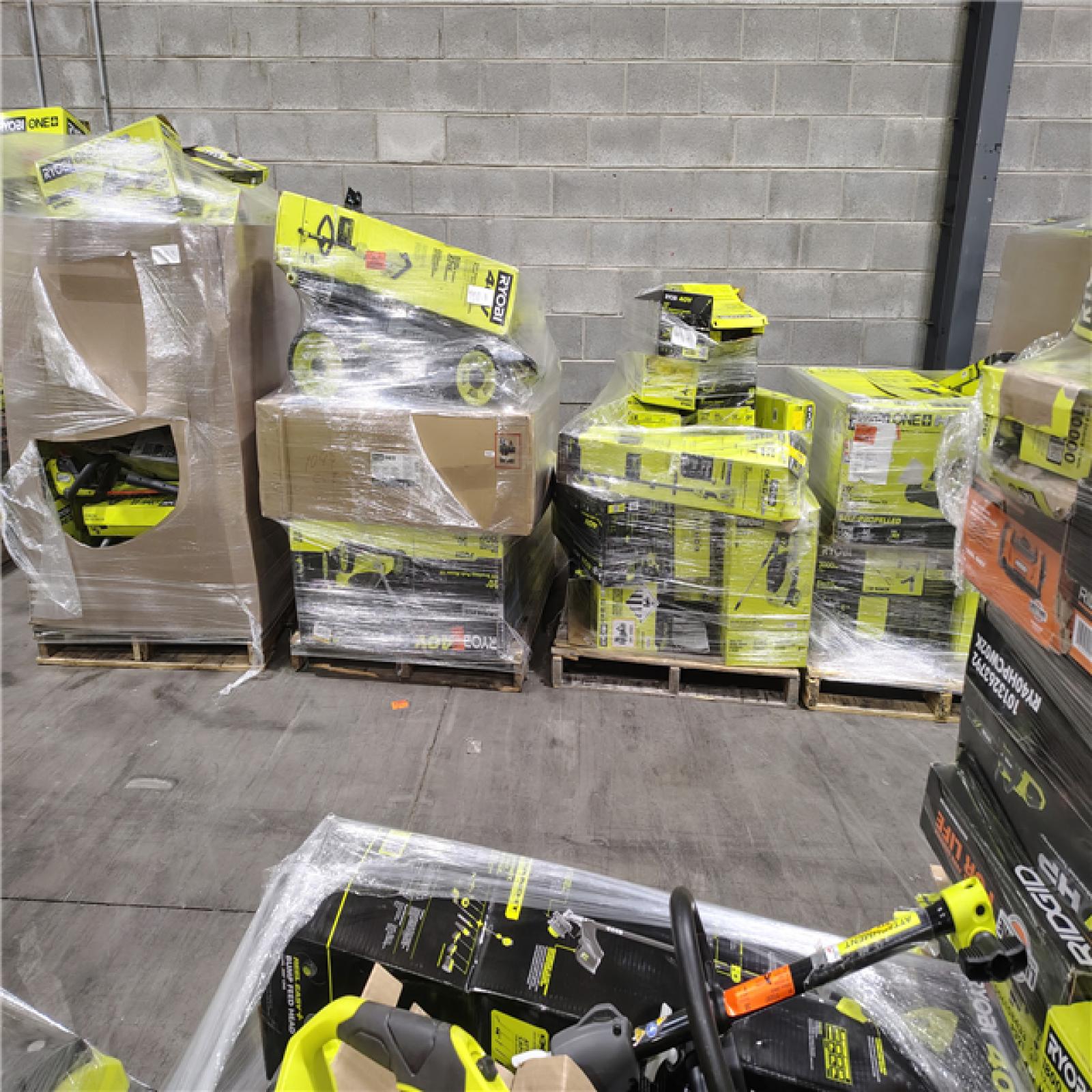 Pittston Location As-Is Power Tools Partial Truckload (14 Pallets) 9910-B