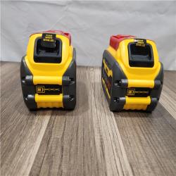 LIKE NEW! - DEWALT FLEXVOLT 20V/60V MAX Lithium-Ion 6.0Ah Battery Pack (2 Pack)