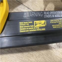 AS-IS 35-Degree Pneumatic Metal Connector Nailer
