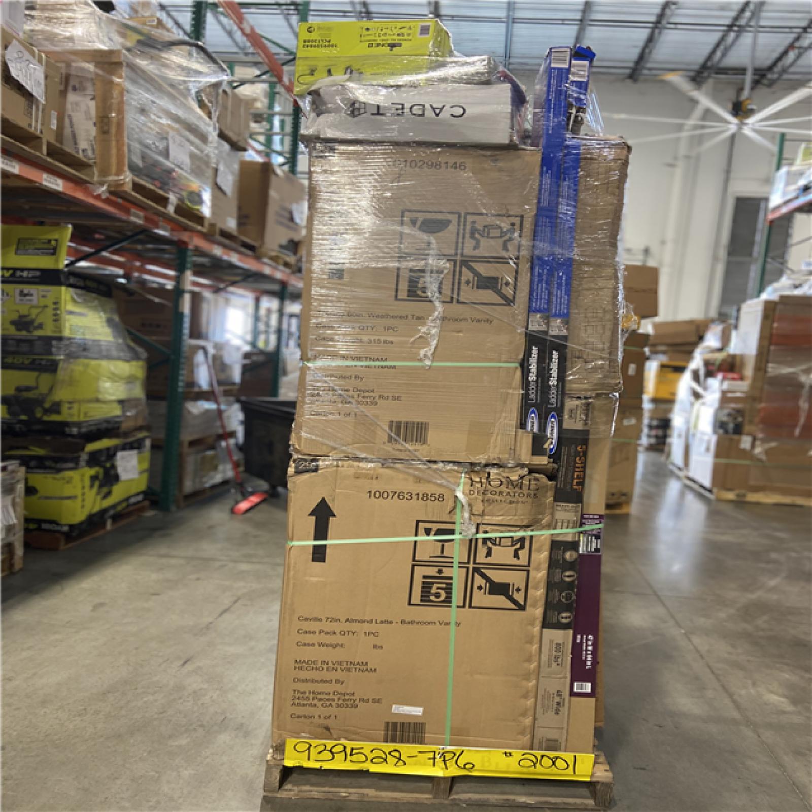 DALLAS LOCATION - AS-IS HOME IMPROVEMENT PALLET
