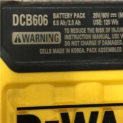 AS-IS DEWALT FLEXVOLT 20V/60V MAX Lithium-Ion 6.0Ah Battery Pack Kit