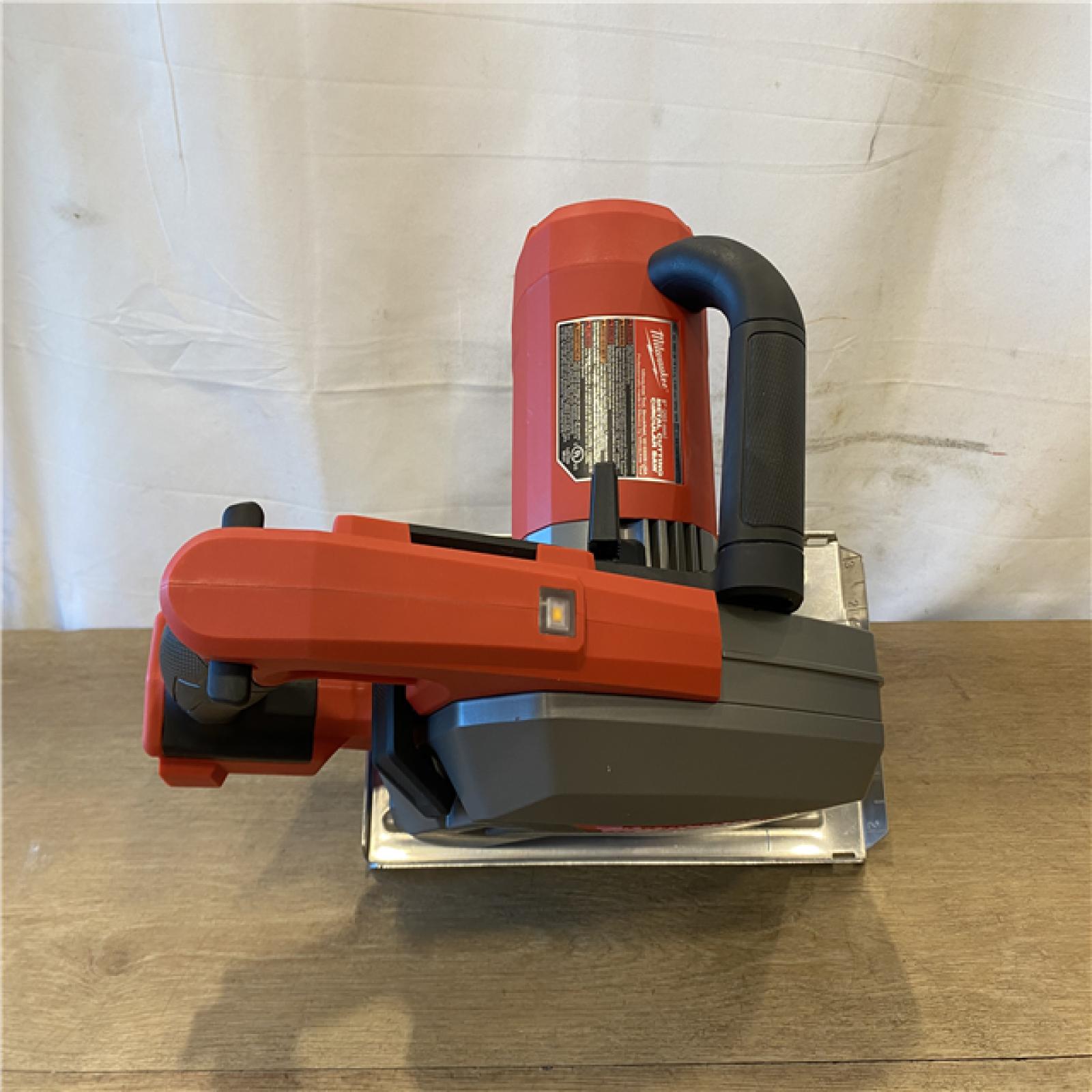 AS-IS Milwaukee FUEL 18V 8 in. Lithium-Ion Brushless Cordless Metal Cutting Circular Saw (Tool-Only)