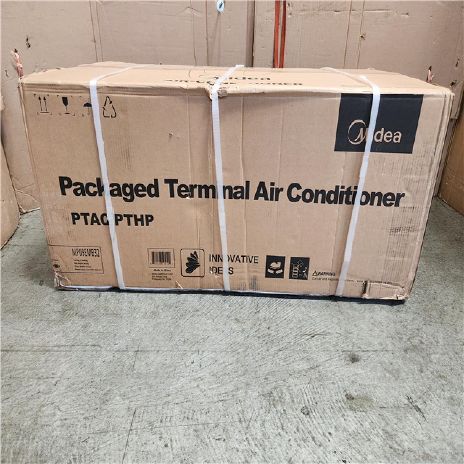 Phoenix Location NEW Midea 9,000 BTU PTAC AC, 3.5KW Heat, 230-Volt (SEALED)