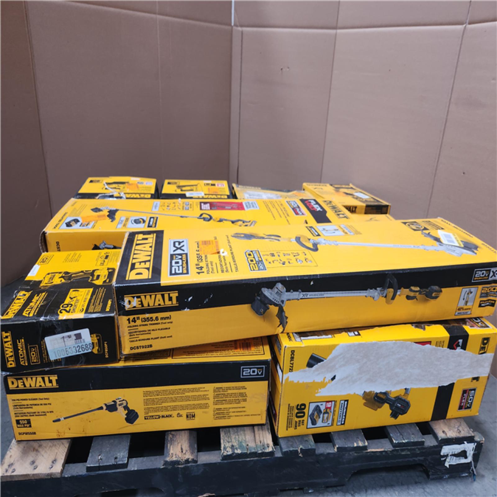CALIFORNIA AS-IS TOOL PALLET