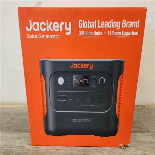 Phoenix Location NEW Jackery Solar Generator Explorer 1000 Plus 1264.64Wh/2000W Model No. JE-1000C (SEALED)