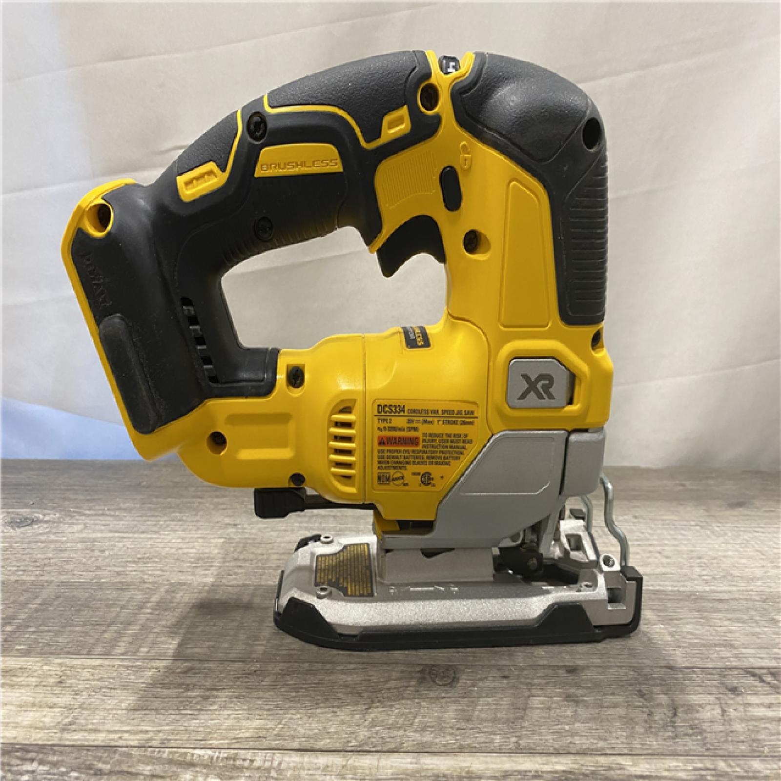 AS-IS DEWALT 20V MAX XR Cordless Brushless Jigsaw (Tool Only)