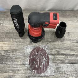 AS-IS Milwaukee 18V Lithium-Ion Brushless Cordless FUEL 5 in. Random Orbit Sander (Tool-Only)